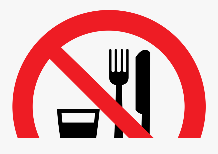 No Eating On Yom Kippur Clipart & Clip Art Images - Eating Or Drinking Sign, Transparent Clipart