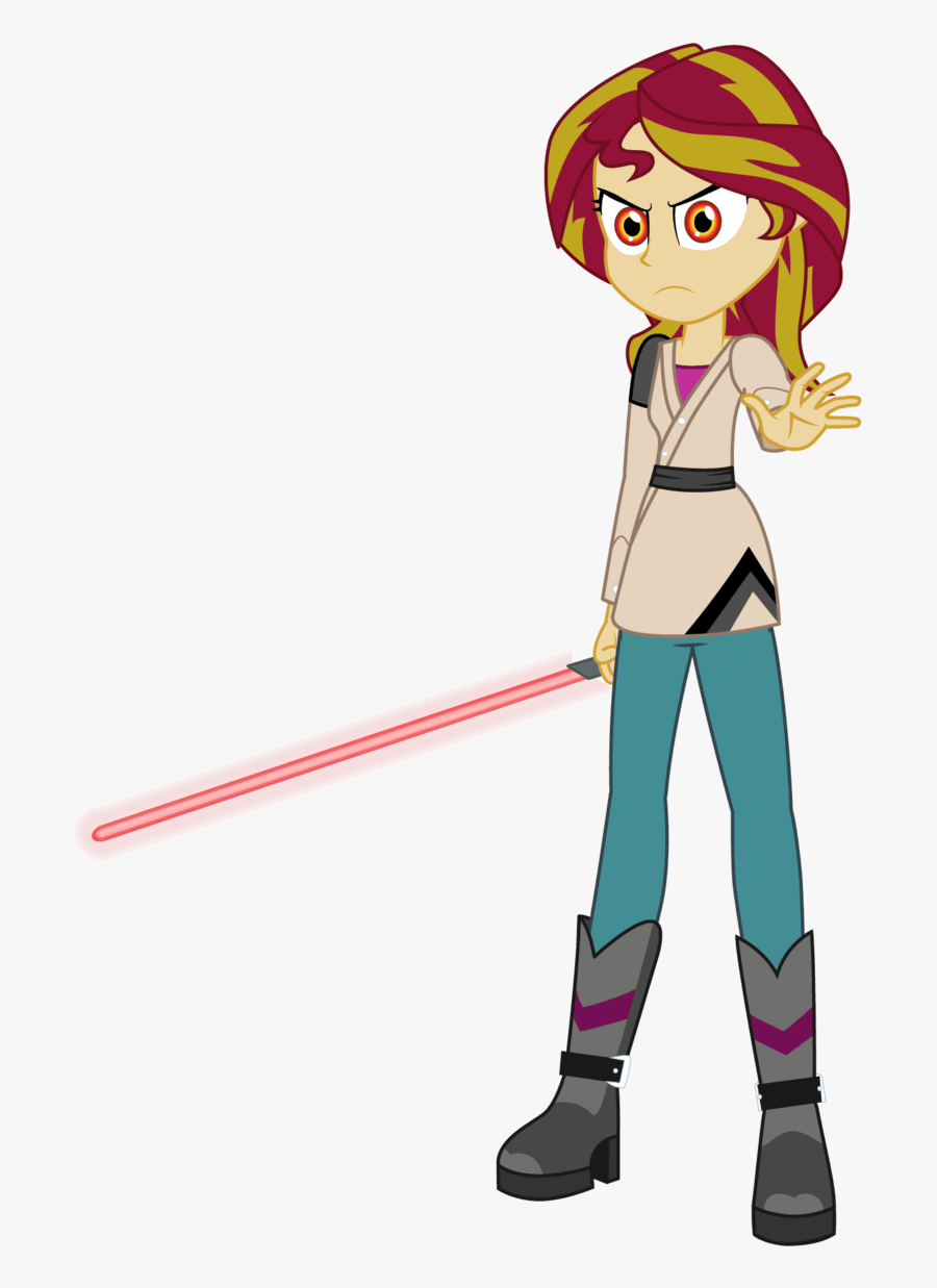 Star Wars The Last Jedi Clipart - Equestria Girls Duel Of The Faith, Transparent Clipart