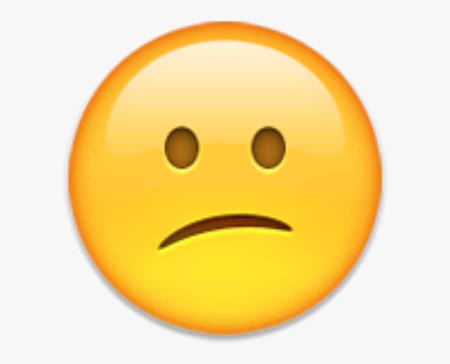 Transparent Nervous Emoji Png - O Emoji, Transparent Clipart