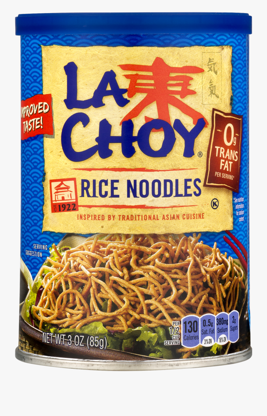 Clip Art Canned Noodles - Rice Noodles La Choy, Transparent Clipart