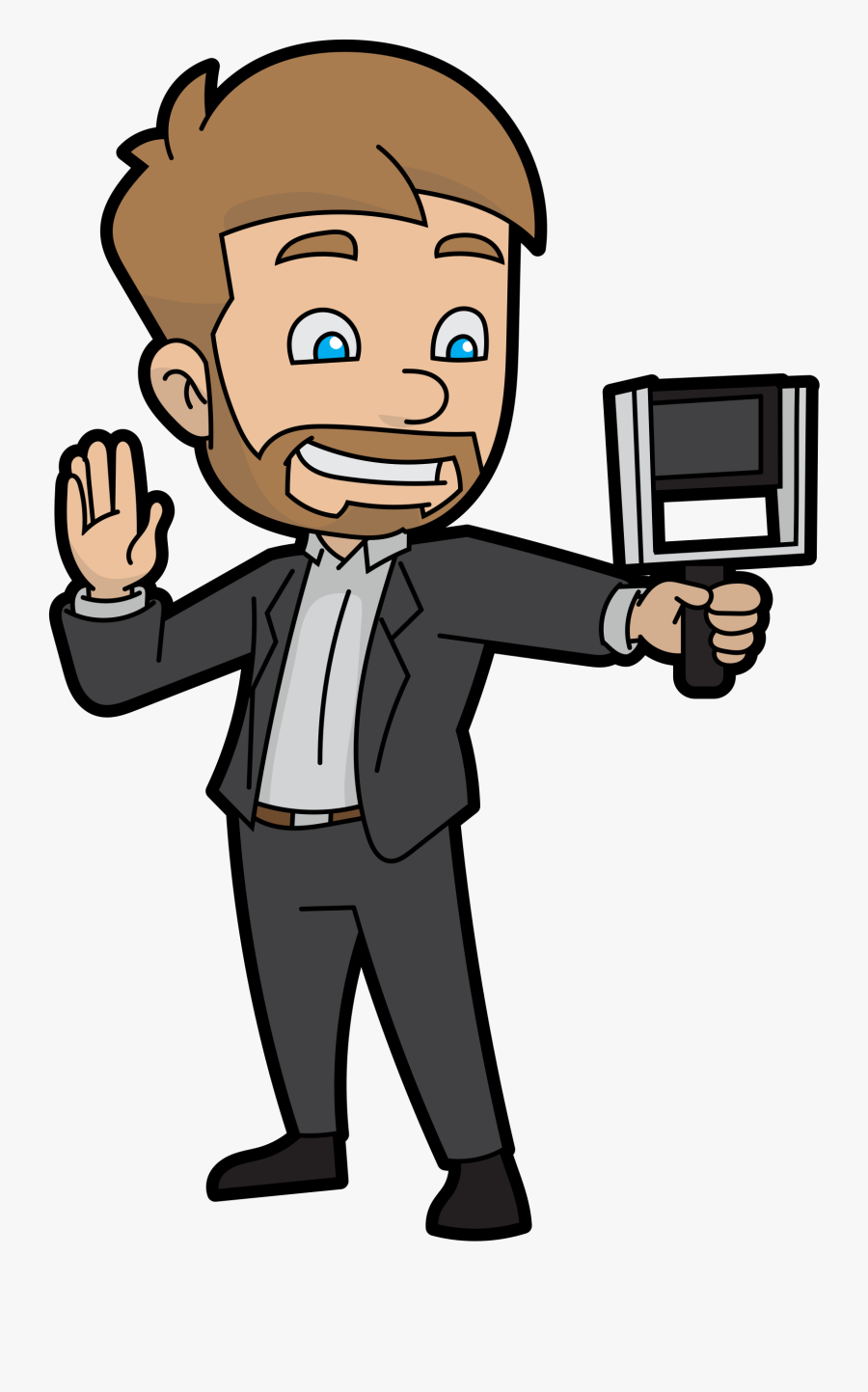 Cartoon Png Selfie Clipart , Png Download - Selfie Png, Transparent Clipart