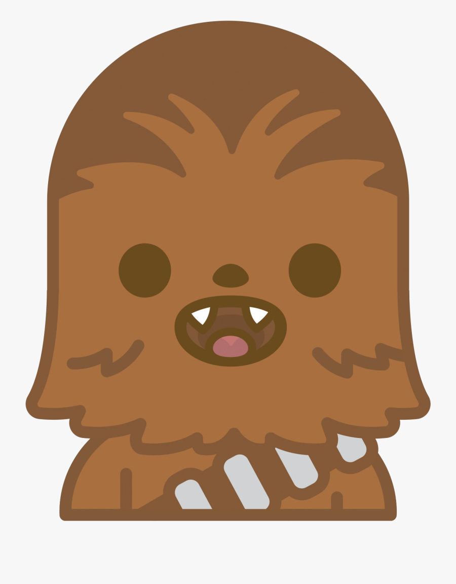 28 Collection Of Star Wars Clipart Images - Cartoon Star Wars Chewbacca, Transparent Clipart
