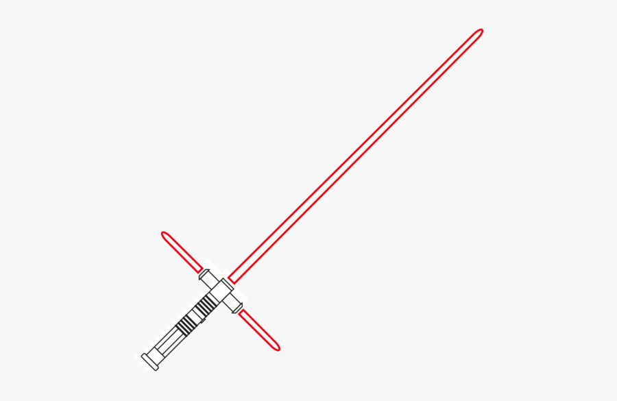 Lightsaber Crossguard Hilt Blade Sabre - Star Wars Crossguard Lightsaber Png, Transparent Clipart