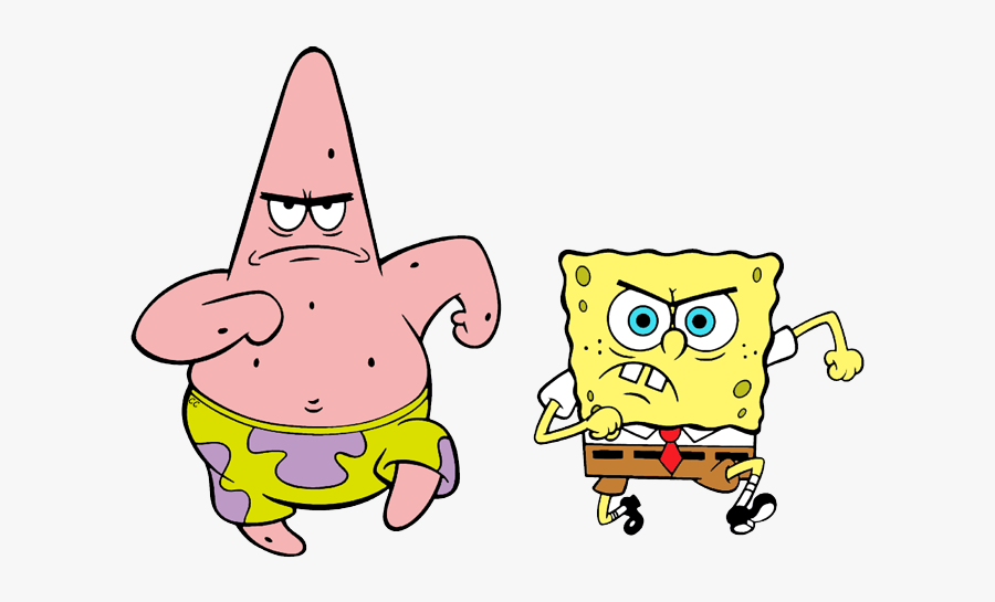 Spongebob On A Jellyfish, Transparent Clipart