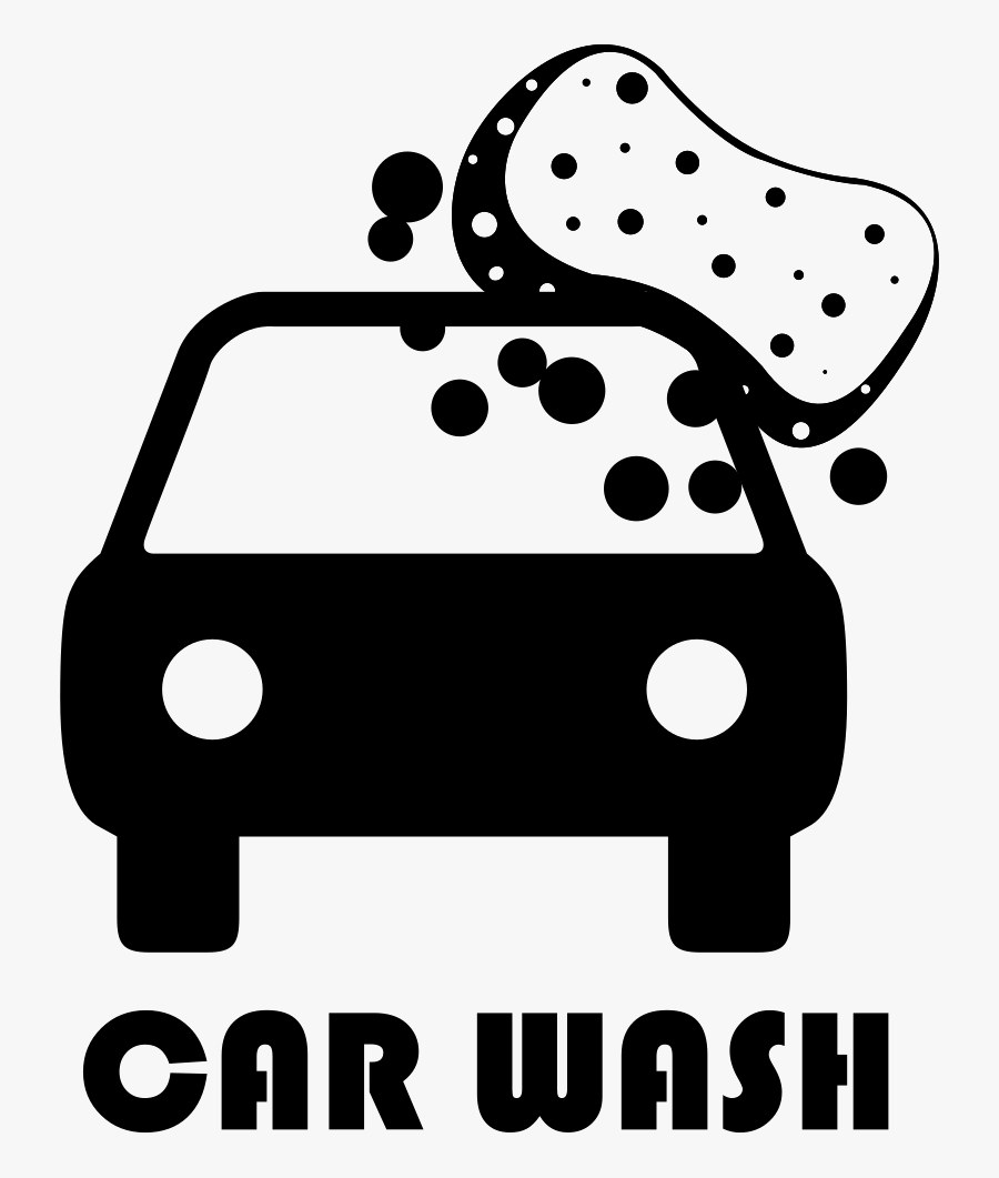 Foam Sponge Car Wash - Car Wash Vector Icon, Transparent Clipart