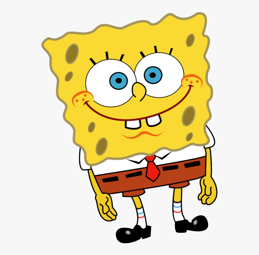 Transparent Sponge Clipart - Cartoon Spongebob Squarepants, Transparent Clipart