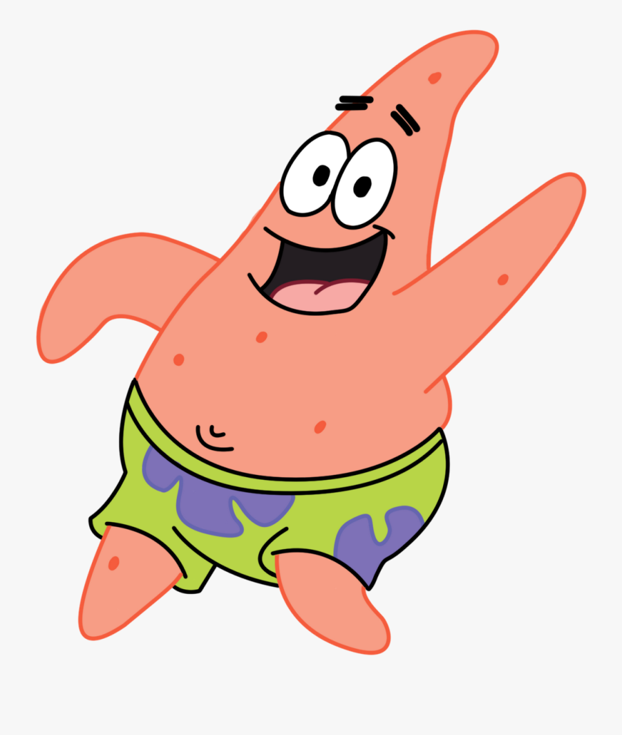 Patrick Cute Spongebob, Transparent Clipart