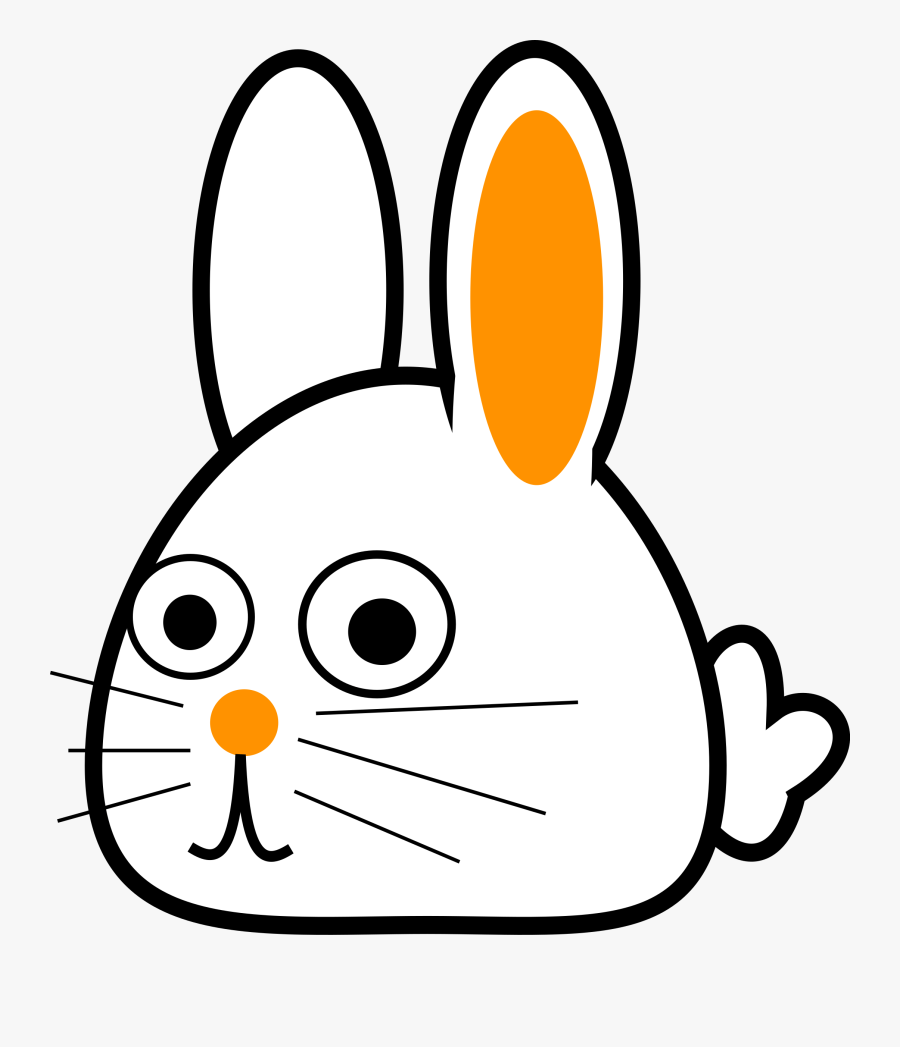Spring Bunny Cartoon Png, Transparent Clipart