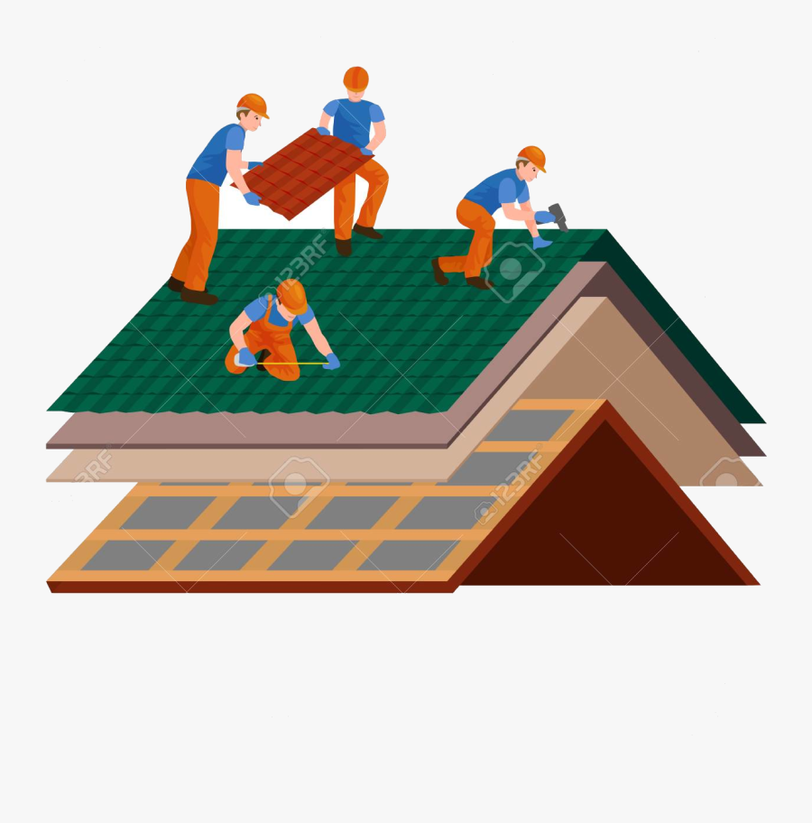 Roof Free Clipart Work Clip Art On Transparent Png Roofer Vector