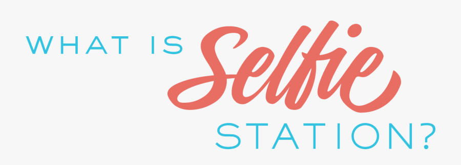 Selfie Station, Transparent Clipart