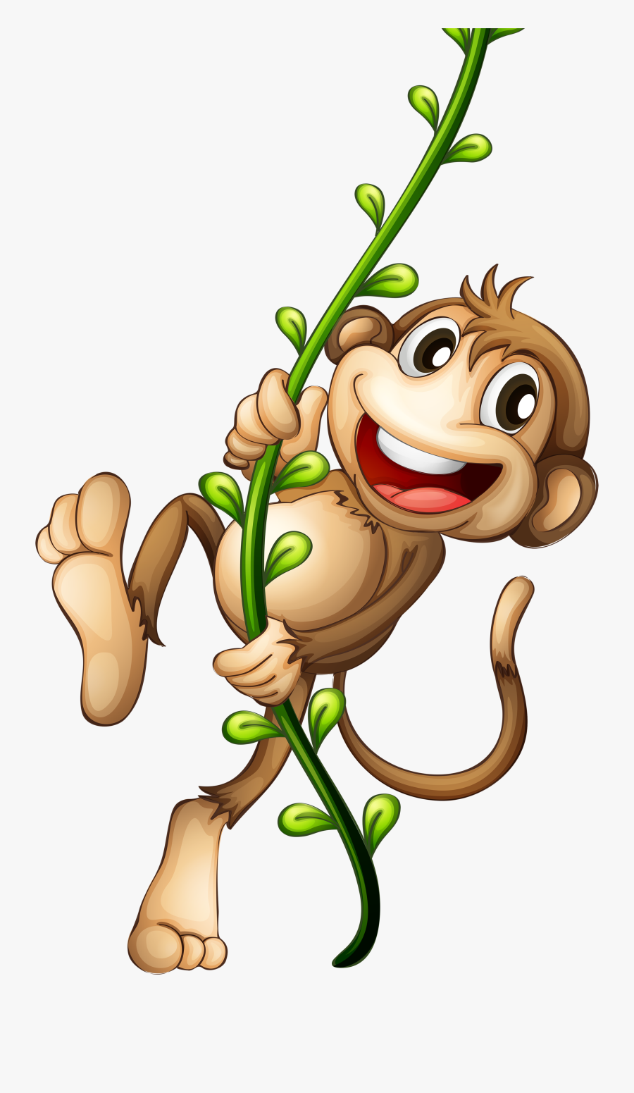 Download Cartoon Png Clipart For Designing Work - Transparent Cartoon Monkey Png, Transparent Clipart