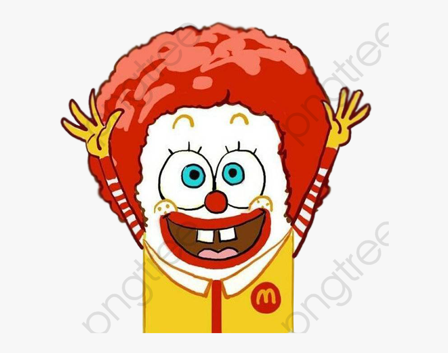 Sponge Baby Clown, Transparent Clipart