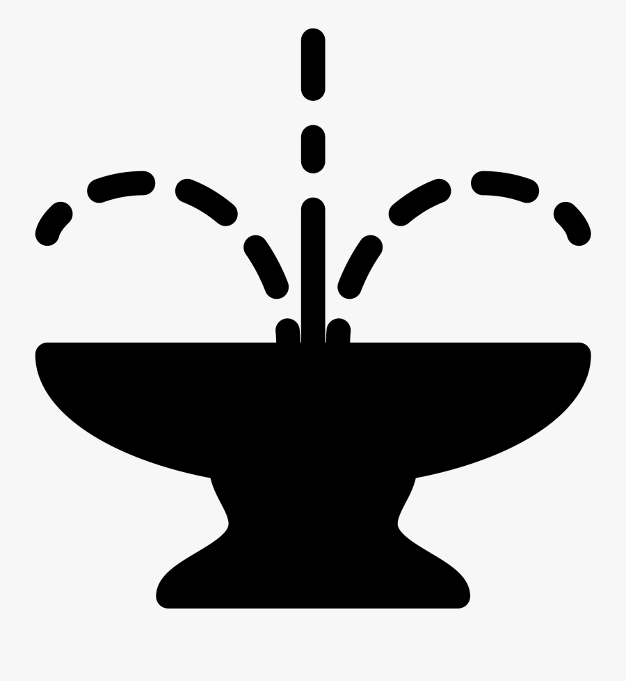 Fountain Svg Clipart , Png Download - Icon, Transparent Clipart