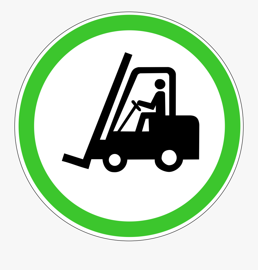 Yes Forklifts - ป้าย ระวัง รถ Forklift, Transparent Clipart