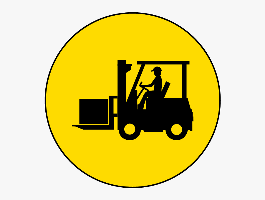 Floor Sign E By - Funny Safety Pedestrian And Forklift Safety, Transparent Clipart