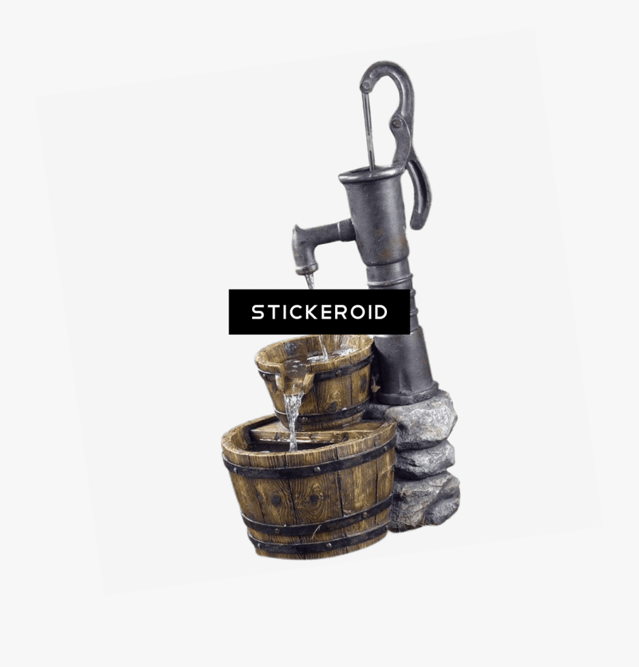 Water Pump Garden Decoration - Pump, Transparent Clipart