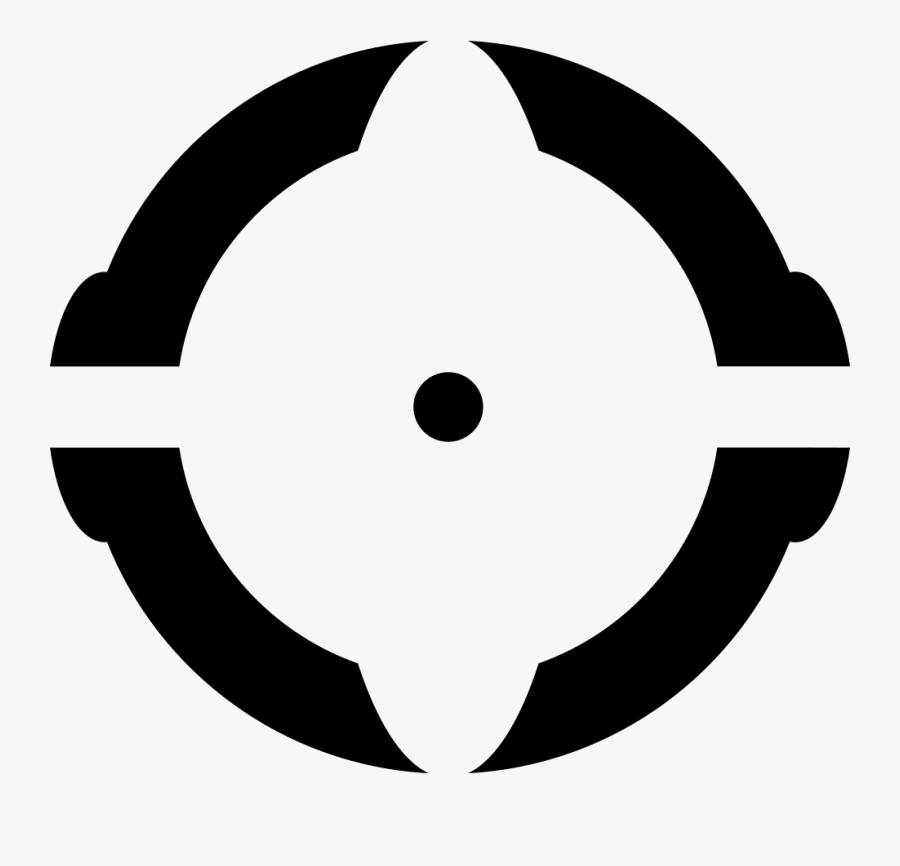 Gun Target Svg Png - Mirilla Arma Png, Transparent Clipart