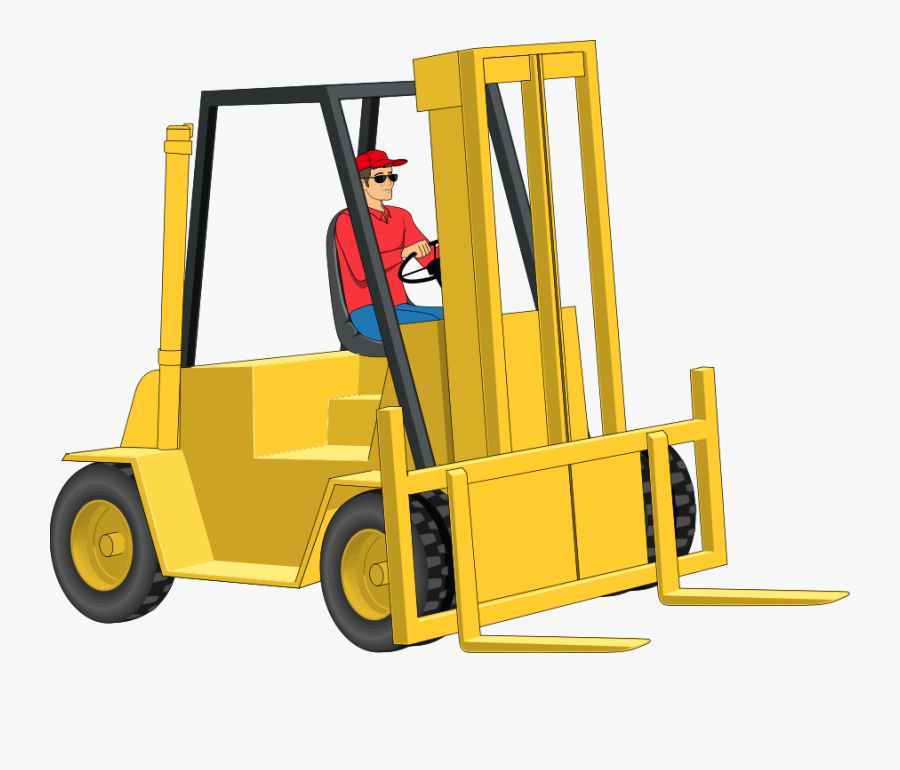 Transparent Construction Equipment Png - Forklifts Clipart, Transparent Clipart