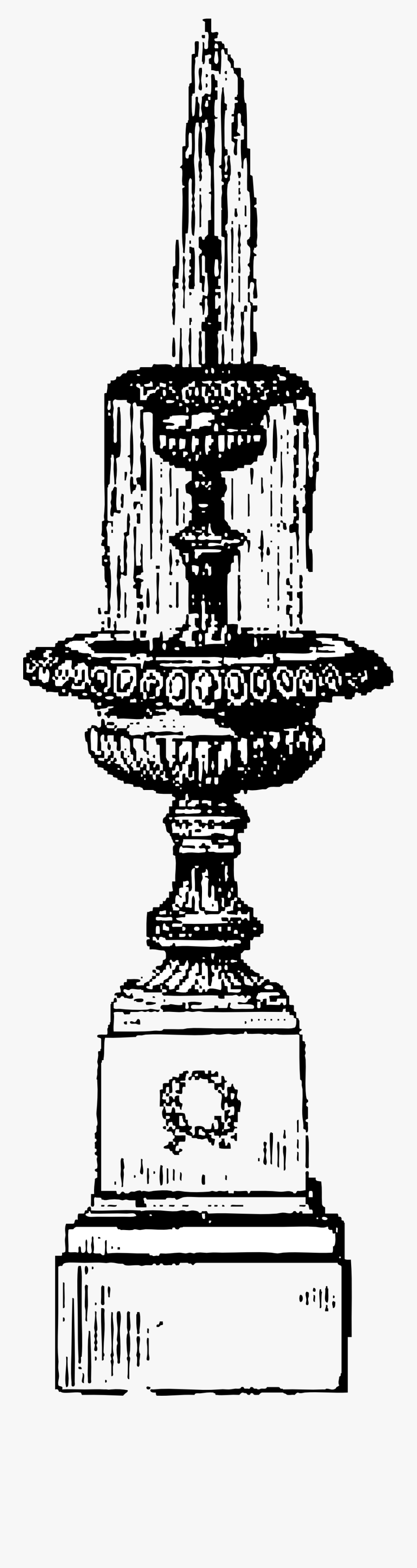 Fountain Clip Art, Transparent Clipart