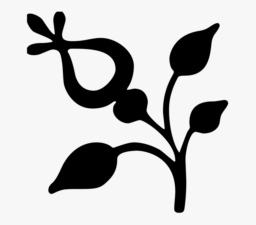 Leaf, Flower, Mystical, Fairy Tales, Haunting, Stalk - Deep Caption For Selfie, Transparent Clipart