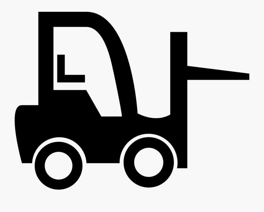 Forklift Truck - Icono Carretilla Elevadora, Transparent Clipart