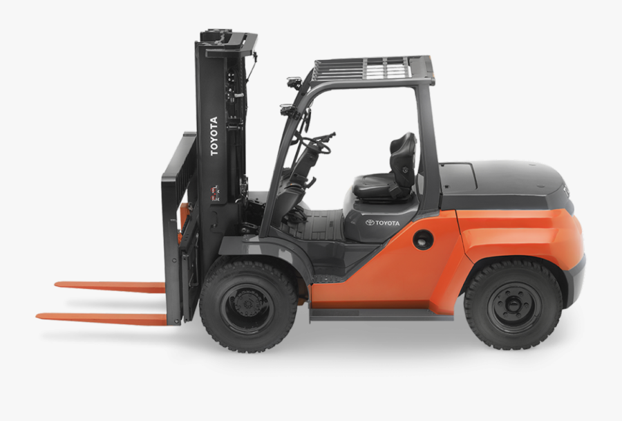 Transparent Forklift Clipart Free - Toyota Forklift 2019, Transparent Clipart