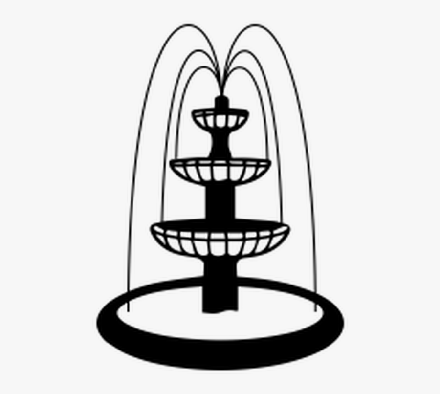 Water Fountain Drawing Water Fountain Icons Noun Project, - Water Fountain Easy Drawing, Transparent Clipart