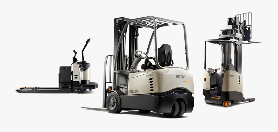 Transparent Fork Lift Clipart - Crown Counterbalance, Transparent Clipart