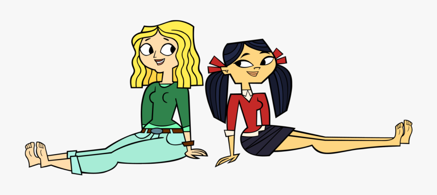 Drama Clipart Skit - Total Drama Girls Tickle, Transparent Clipart