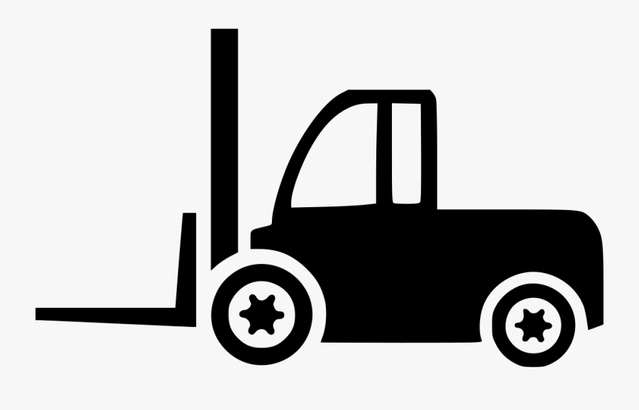 Forklift Truck Comments - Forklift Icon Gray Png, Transparent Clipart