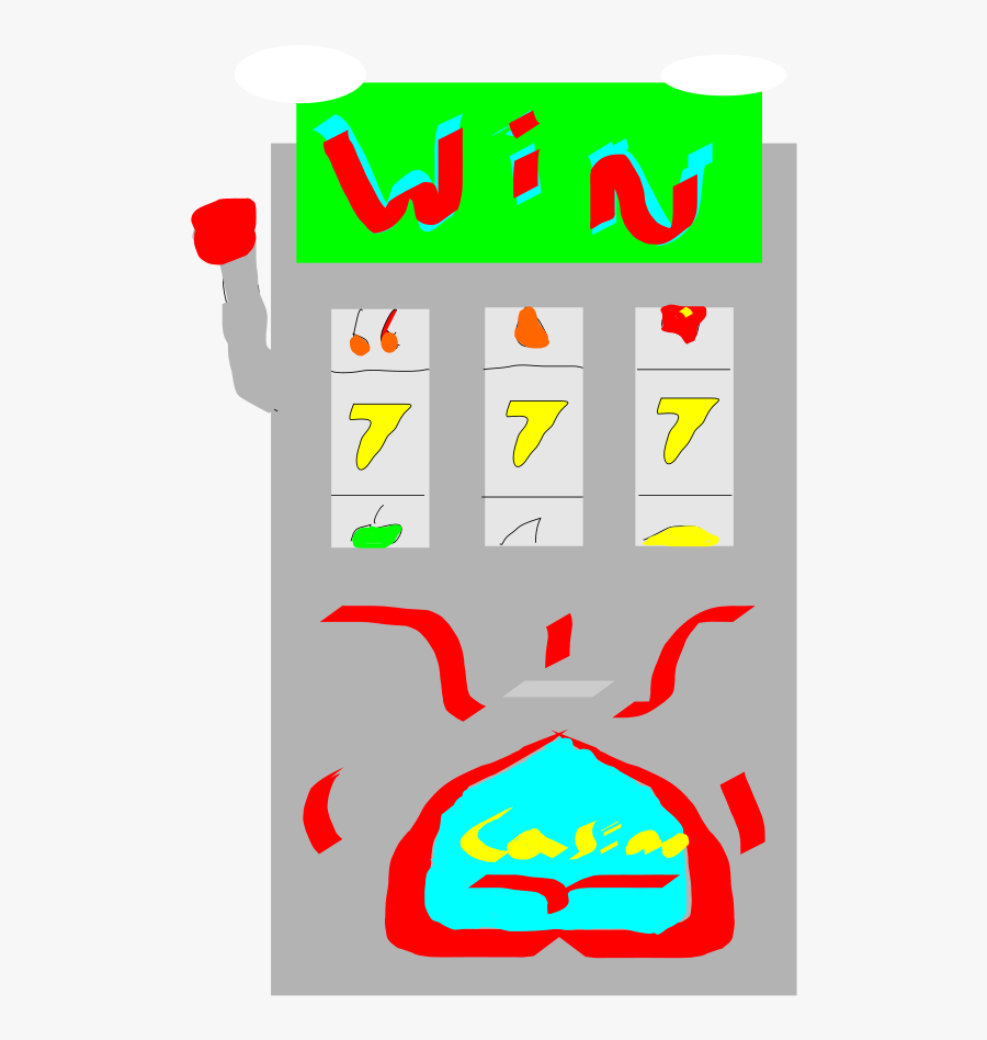Slot Machine, Transparent Clipart