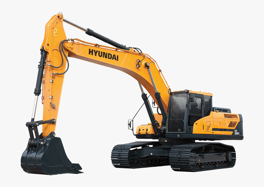Excavators - Hyundai Excavators, Transparent Clipart