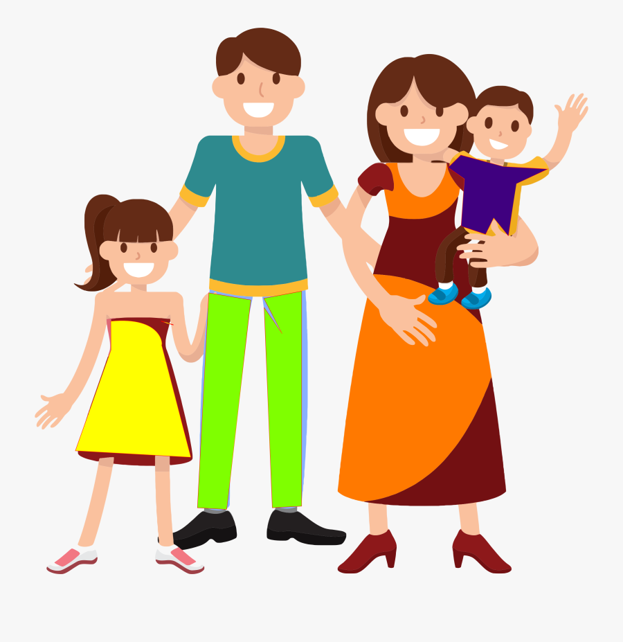 1509565948 Clipart Familie - Family Clipart Transparent Background, Transparent Clipart