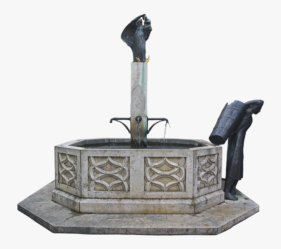 Transparent Fountain Of Youth Clipart - Statue, Transparent Clipart