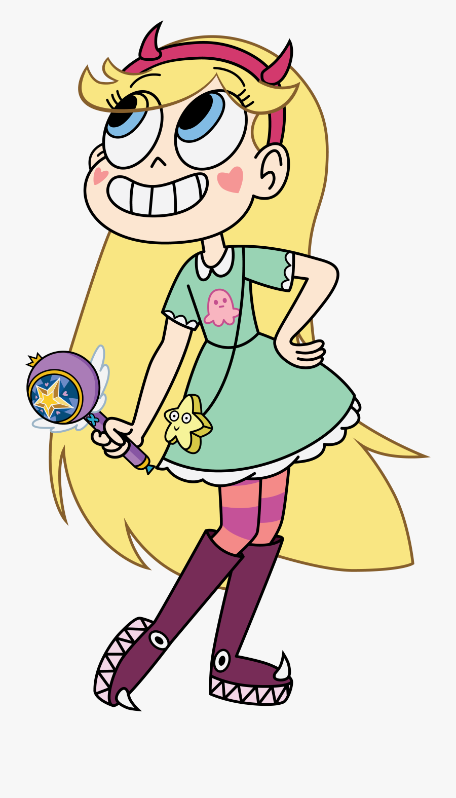 Clip Art Hispanic Family Clipart - Star Vs The Forces Of Evil Star Butterfly, Transparent Clipart