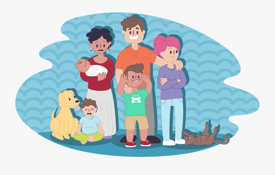 Families Clipart Living Room - Right To A Family, Transparent Clipart