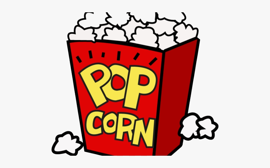 Popcorn Retro Clipart Clip Art Movie Transparent Png - Clip Art Movie Popcorn, Transparent Clipart