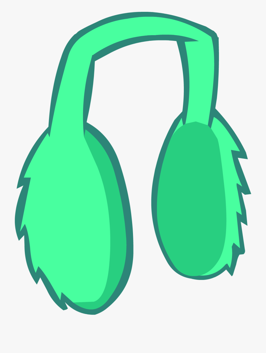 Sea Foam Earmuffs - Earmuffs Clipart Png, Transparent Clipart