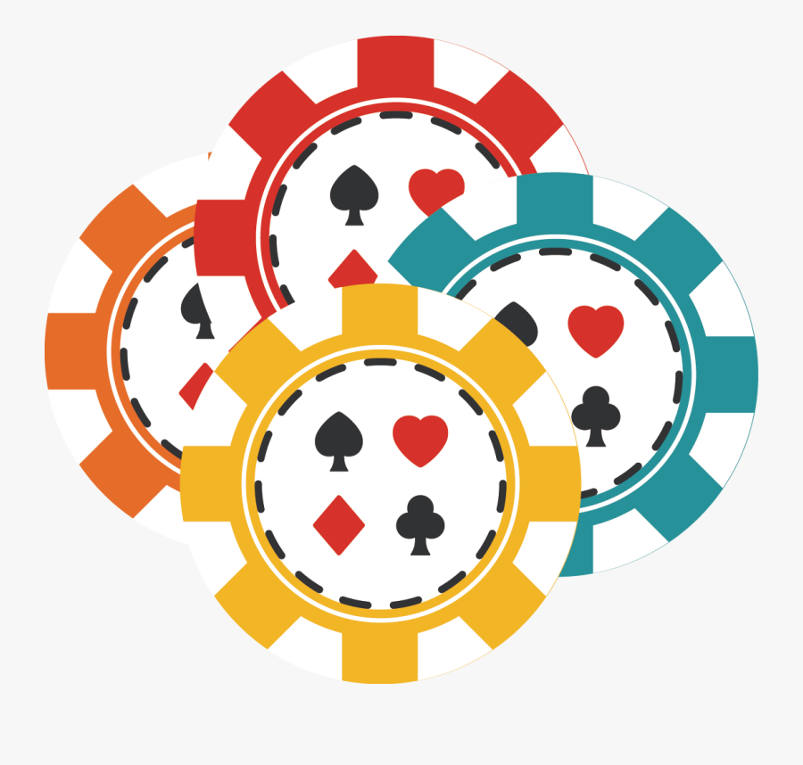 Texas Hold Em Mahjong Gin Rummy Casino Token Poker - Casino Token, Transparent Clipart