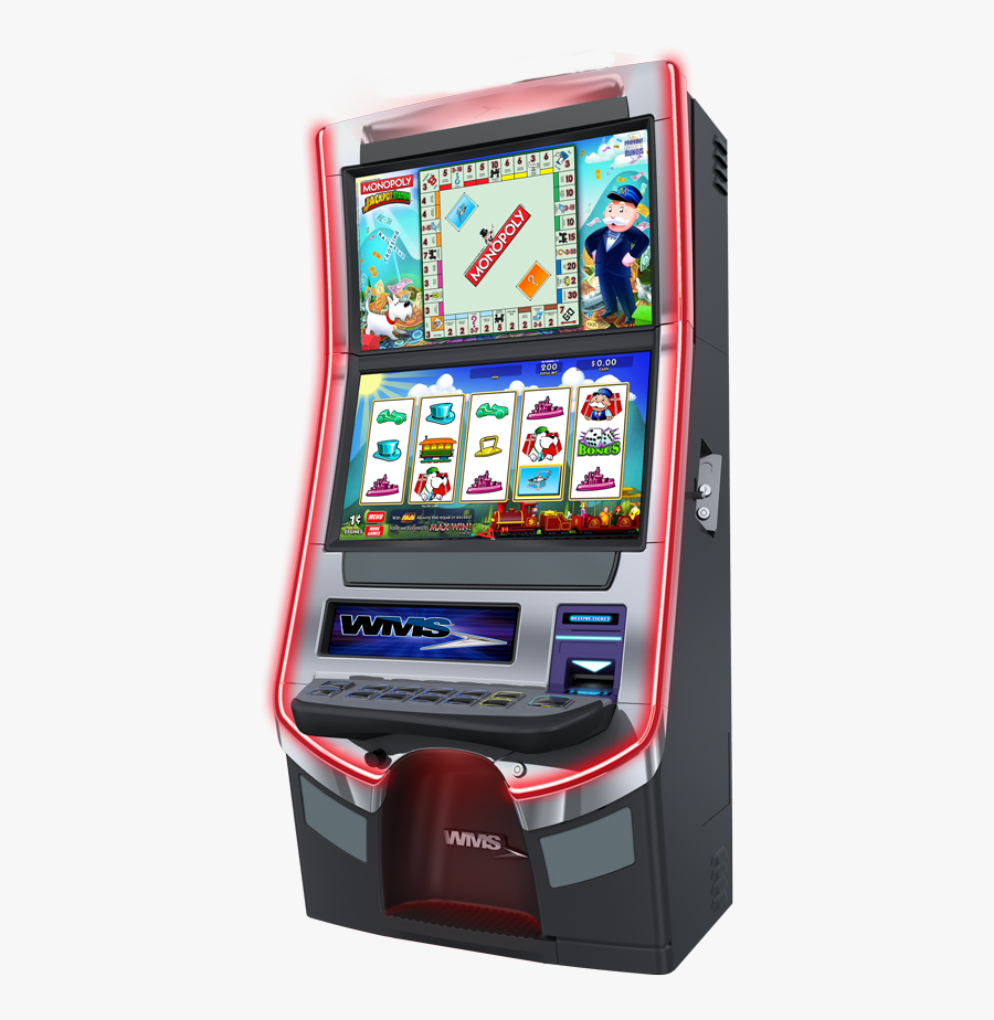 Transparent Slot Machines Png - Monopoly, Transparent Clipart