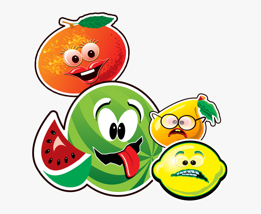 Slot Machine - Happy Fruits Slot Novomatic, Transparent Clipart