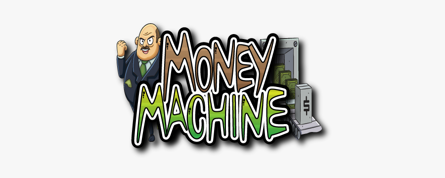 Money Machine - Illustration, Transparent Clipart