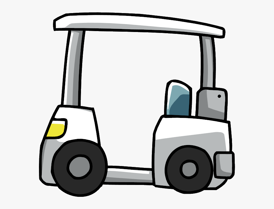 Golfing Clipart Golf Cart - Scribblenauts Golf Cart, Transparent Clipart