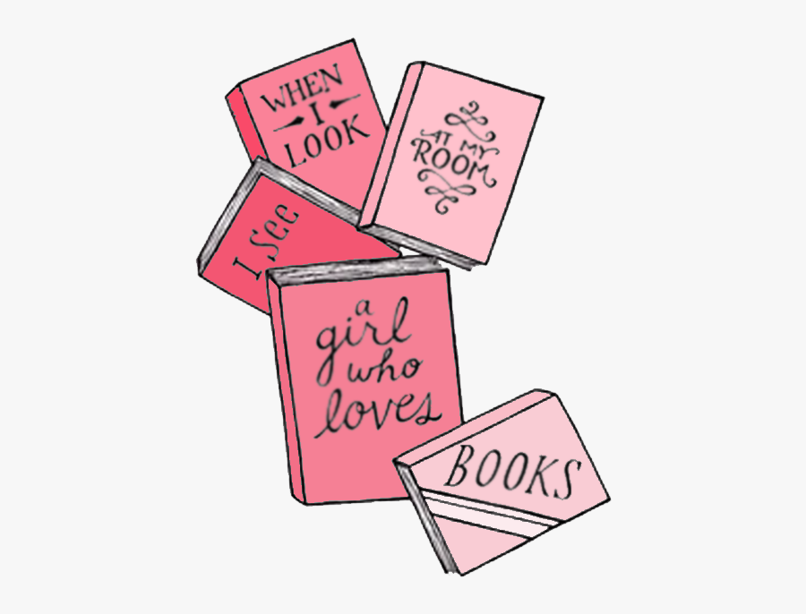 Tumblr Book Clipart - Books Png, Transparent Clipart