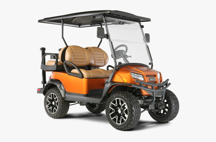 Onward Lifted 4 Passenger Passenger Side Front Orange - Club Car Onward Logo, Transparent Clipart