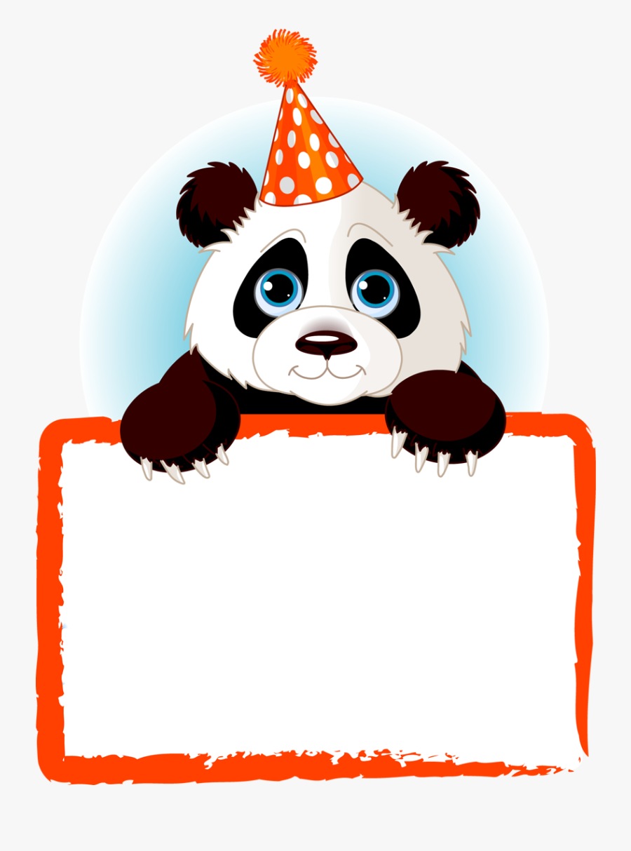 Name Tag With Animals, Transparent Clipart