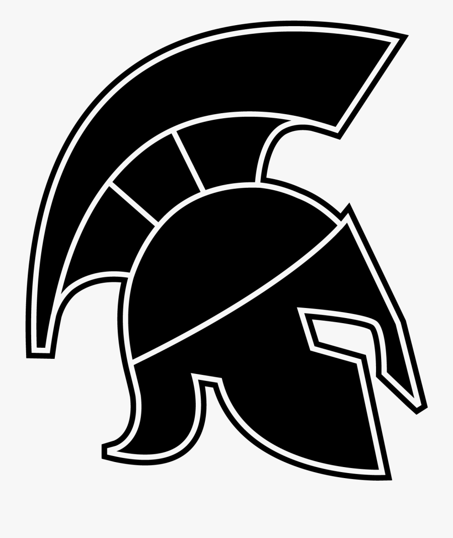 Dasche Spartans Football - White Spartan Logo Png, Transparent Clipart