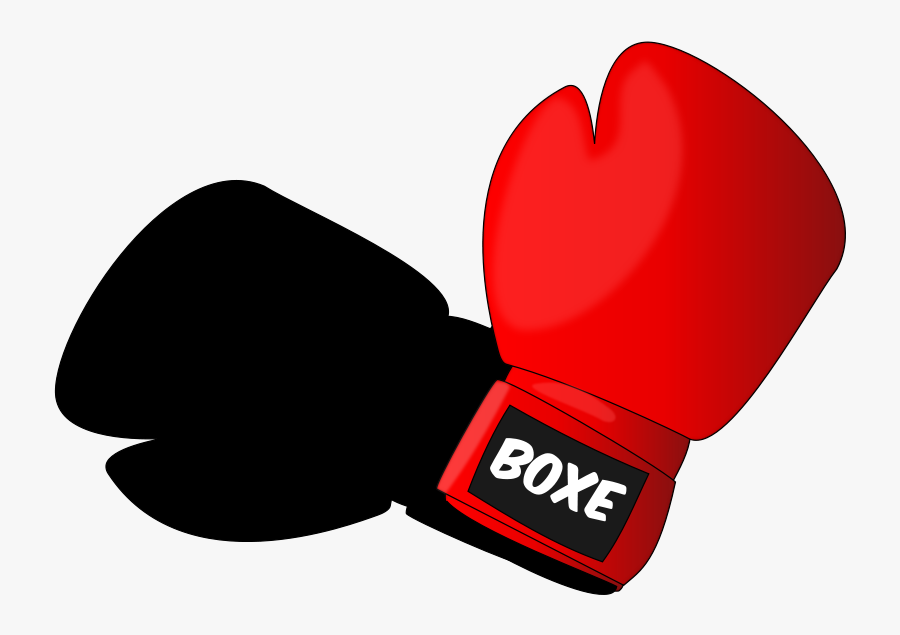 Transparent Boxing Ring Clipart - Boxing Gloves Transparent Cartoon, Transparent Clipart