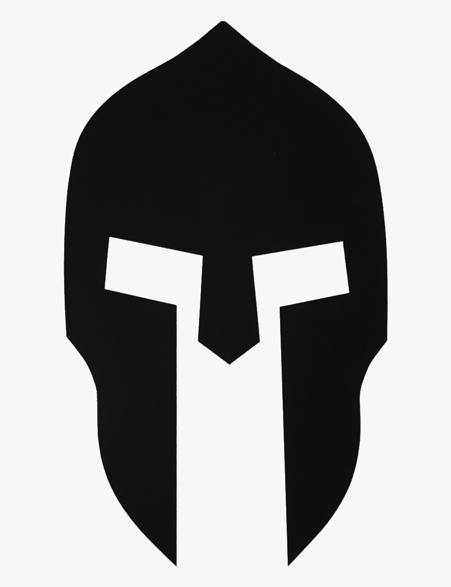 Helmet Group Black - Clip Art Spartan Helmet, Transparent Clipart