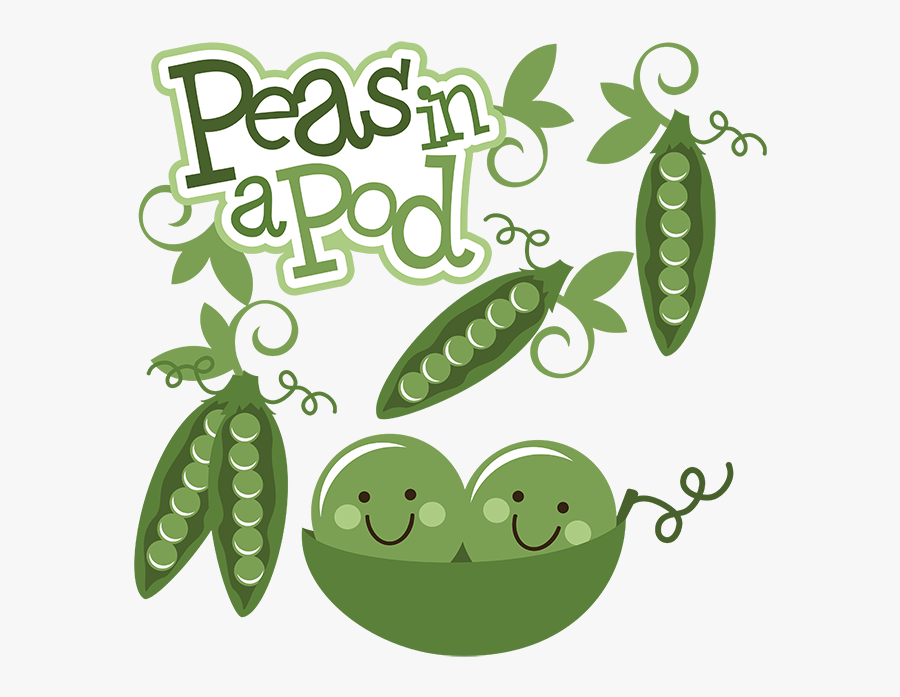 Peas In A Pod Clipart, Transparent Clipart
